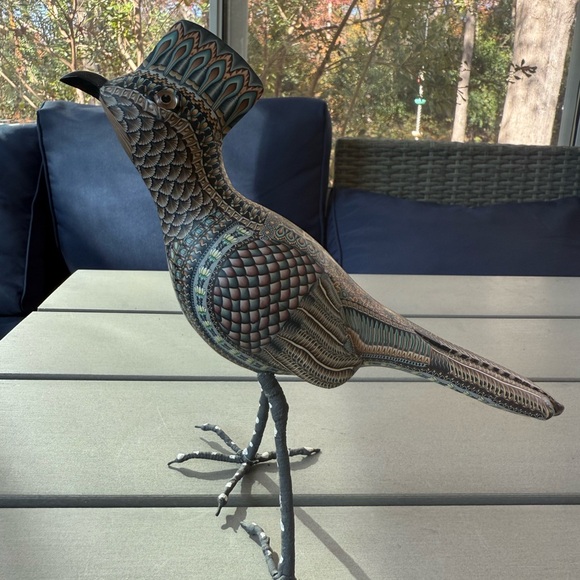 John Stuart Anderson Roadrunner Sculpture 2004. Rare - Picture 12 of 12
